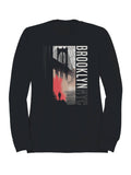 Brooklyn Bridge Misty Evening Men's Sweatshirt