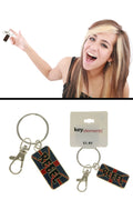 Blue And Red Rebel Key Chain KEKC4842