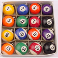 Billiard Ball Keychain BULK PACK SET of 16