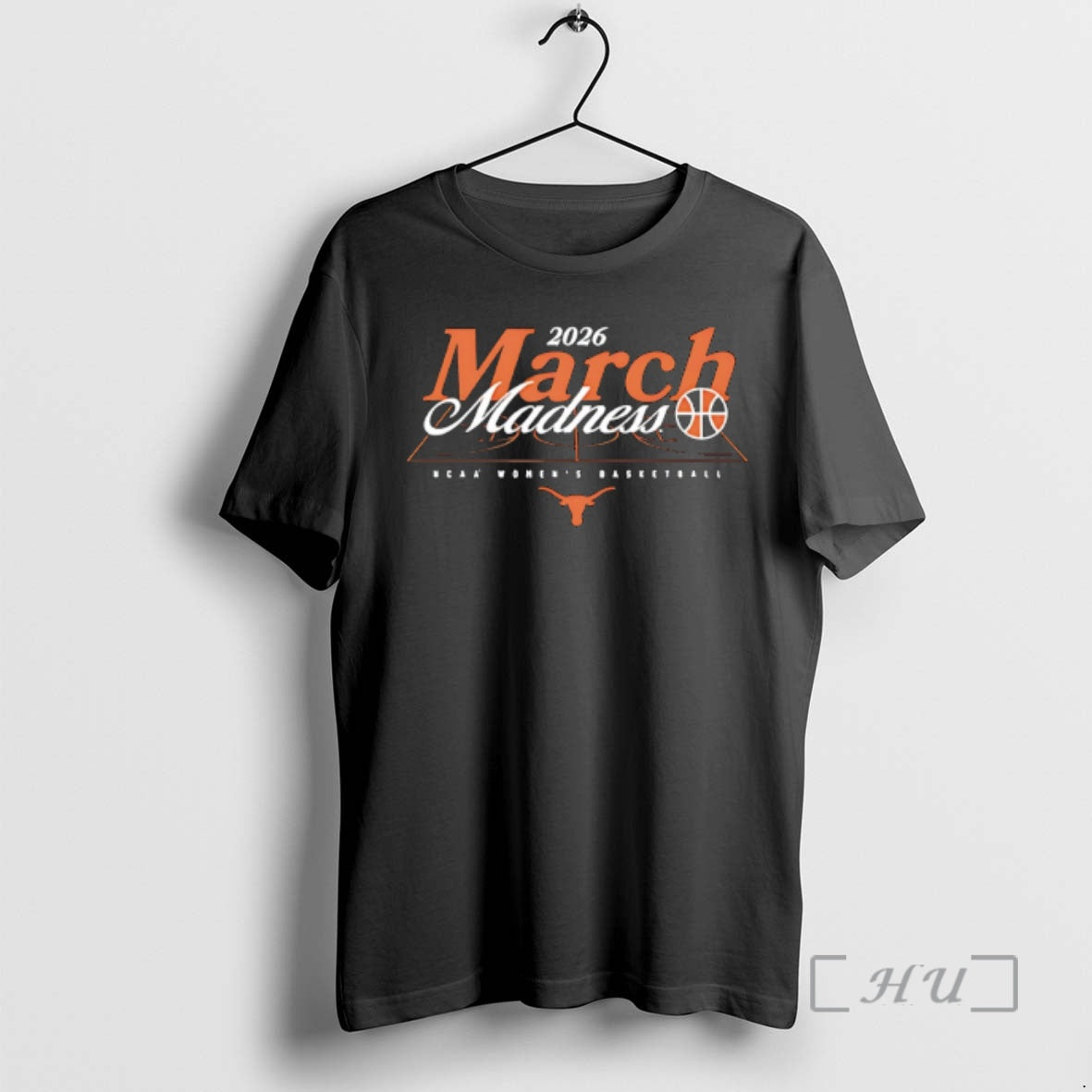 Officials Texas Womens Basketball Ncaa March Madness 2026 Logo Unisex T-shirt, Sweatshirt, Hoodie, Long Sleeve Tee