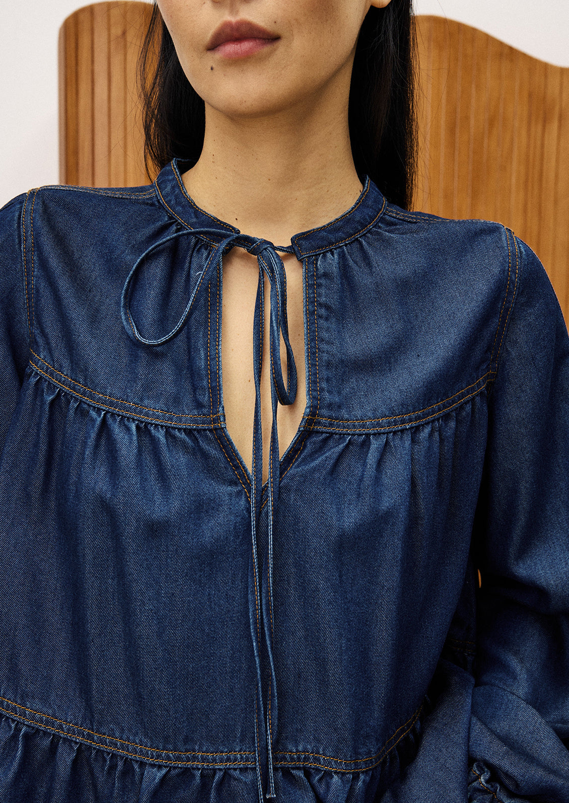 Emeline Ruched Blouse
