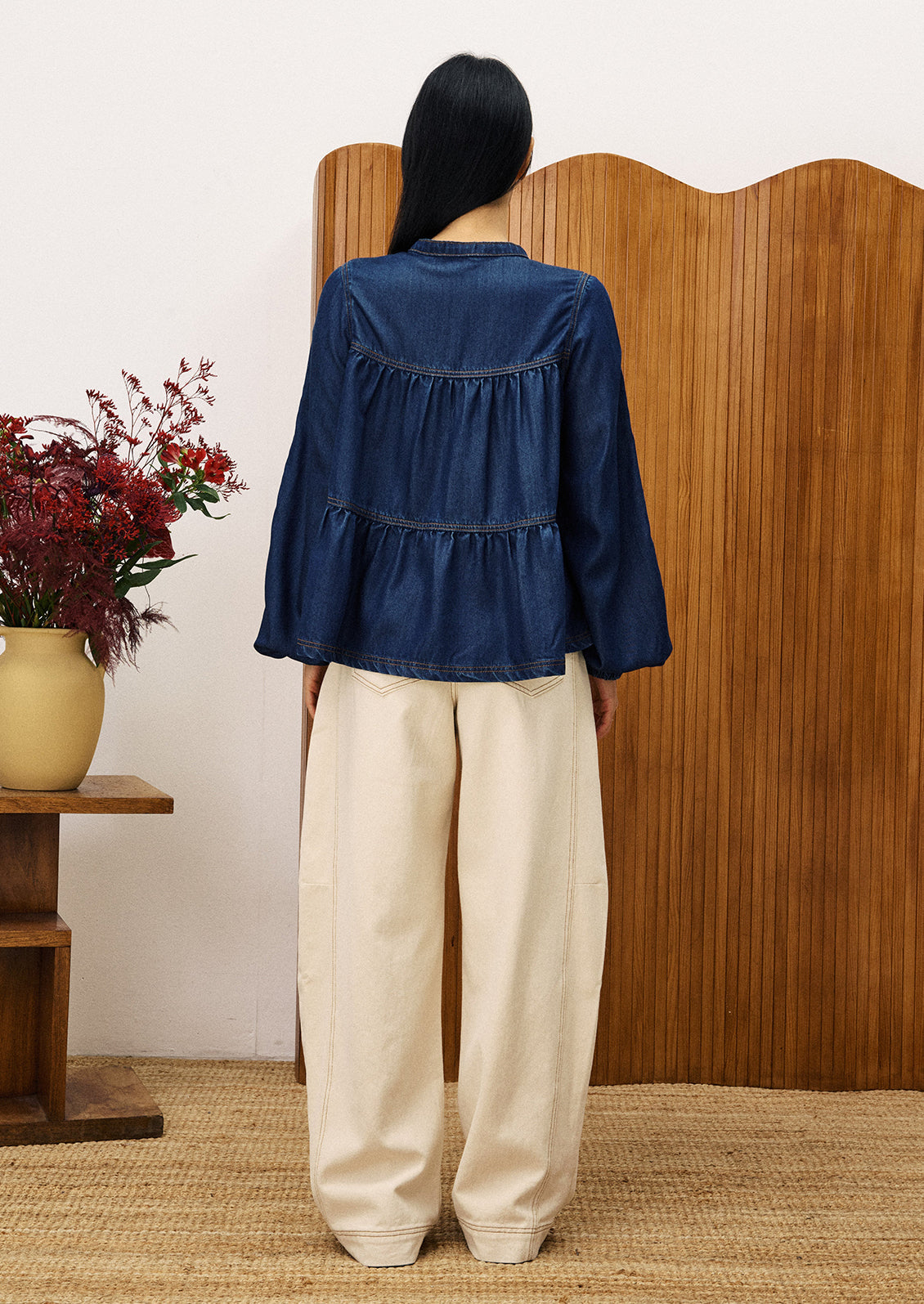 Emeline Ruched Blouse