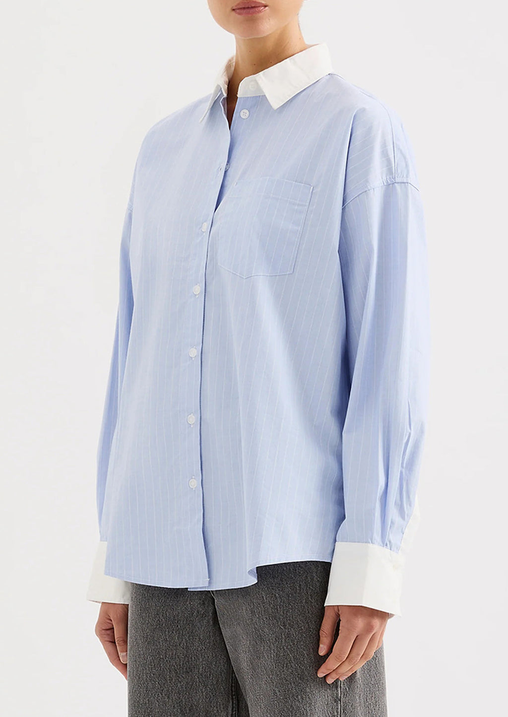 Yuri Striped Poplin Shirt