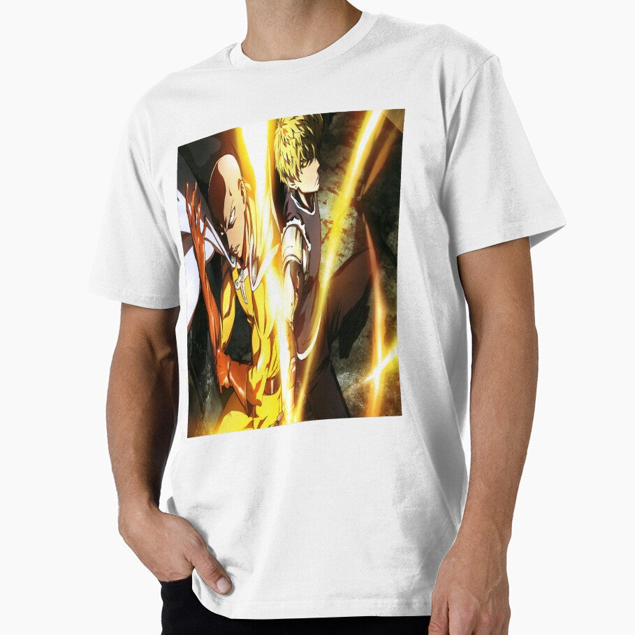 Anime Duo Power – Lightning Action Hero Aesthetic Art by SSVSTICKERS Unisex T-shirt, Sweatshirt, Hoodie, Long Sleeve Tee