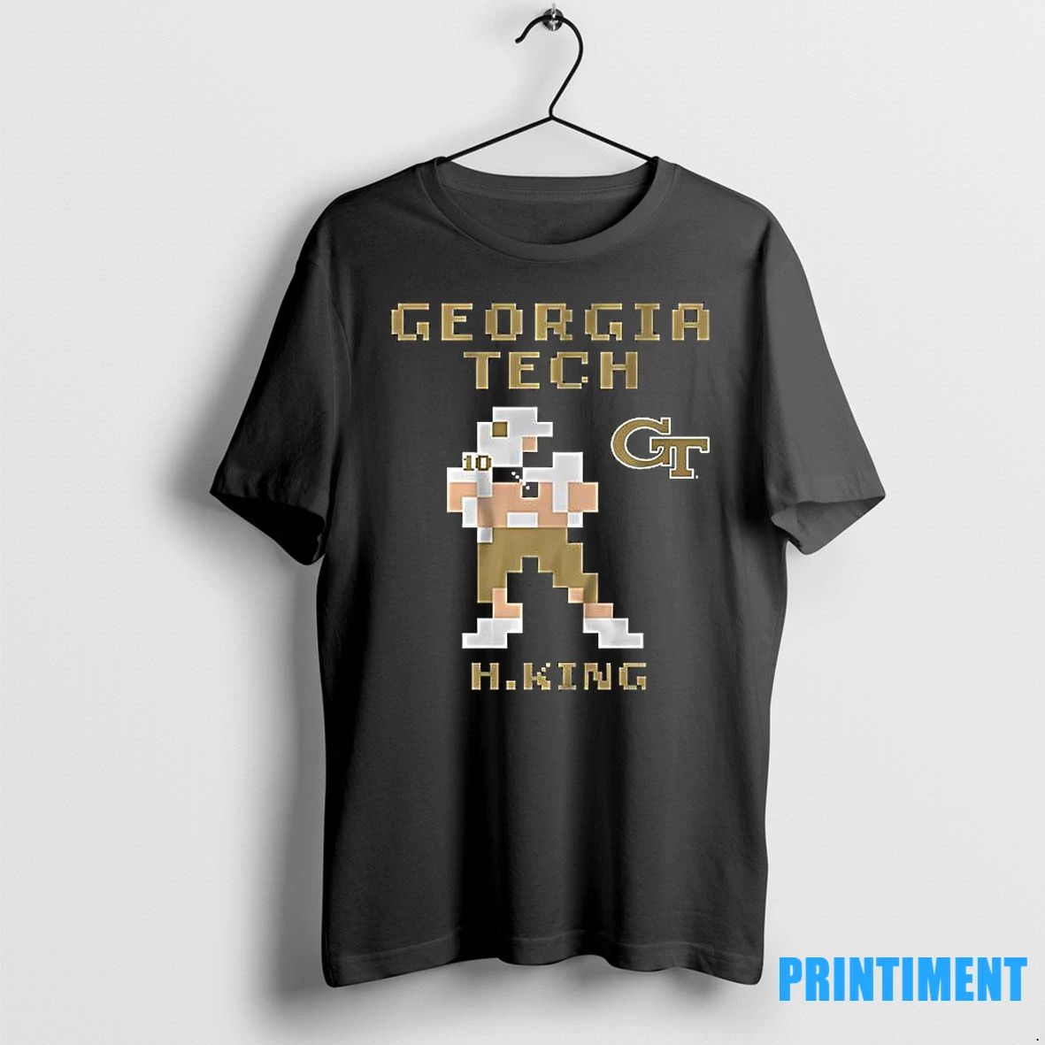 Georgia Tech Football Haynes King Retro Baller Video Games Tshirts Sweater Unisex T-shirt, Sweatshirt, Hoodie, Long Sleeve Tee