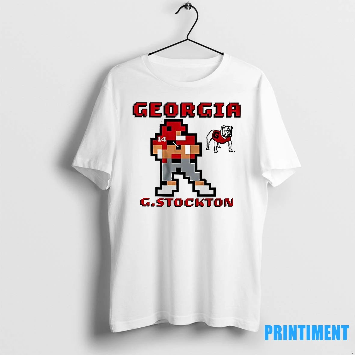 Georgia Football Gunner Stockton Retro Baller Video Games Tshirts Sweater Unisex T-shirt, Sweatshirt, Hoodie, Long Sleeve Tee