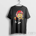 Premium Minions Is Holding A Ball And Smiling At Atlanta Falcons Fans T Shirts Unisex T-shirt, Sweatshirt, Hoodie, Long Sleeve Tee